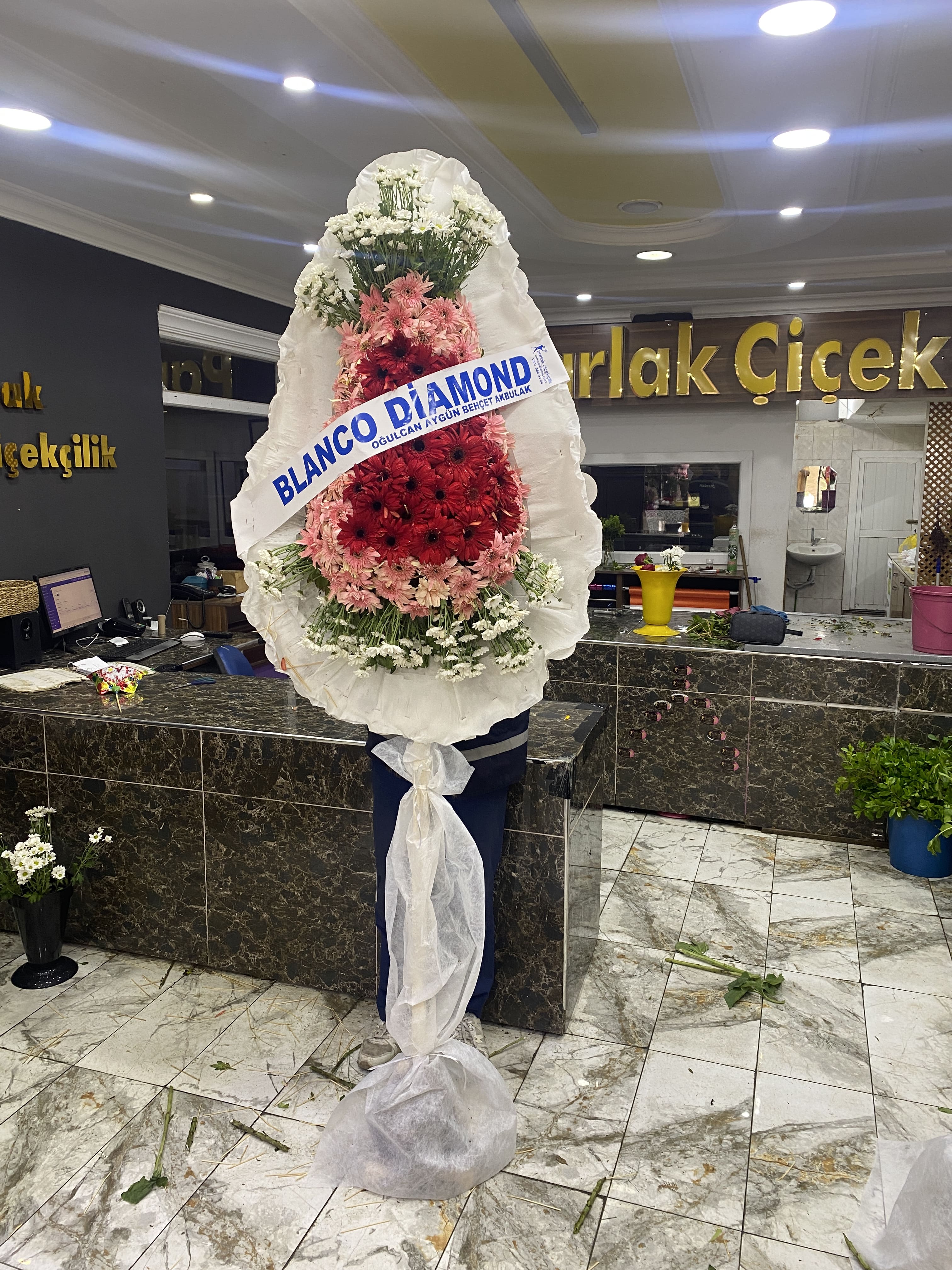 Pembe Krmz Gsterili Al Dn elenk